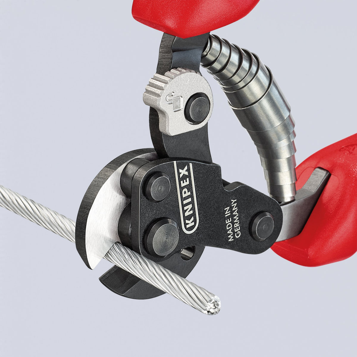 Knipex 160mm Wire Rope Cutters with Heavy Duty Handles: Model No.95 62 160SBE