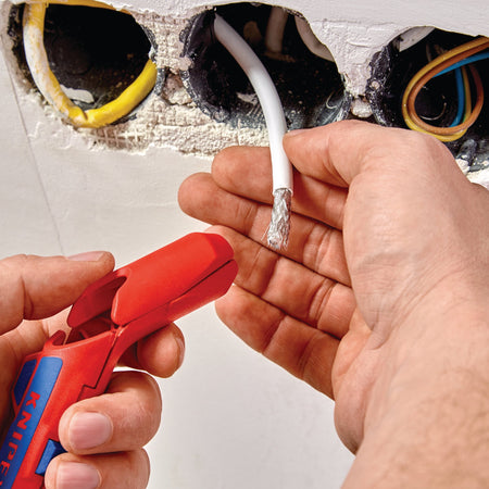 Knipex ErgoStrip Universal 3 in 1 Tool (Left Handed): Model No.16 95 02 SB