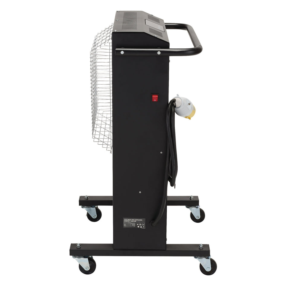 110V Infrared Cabinet Heater, 2.4kW, 8188 BTU : Model No. IRH2400