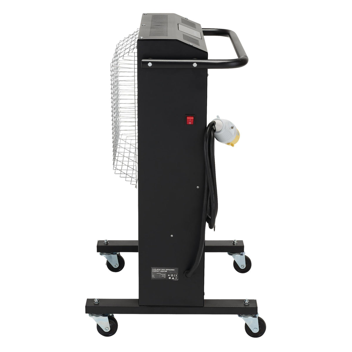 110V Infrared Cabinet Heater, 2.4kW, 8188 BTU : Model No. IRH2400