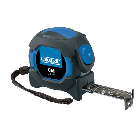 Auto Lock Measuring Tape, 8m/26ft, 25mm: Model No. AMTBB/12