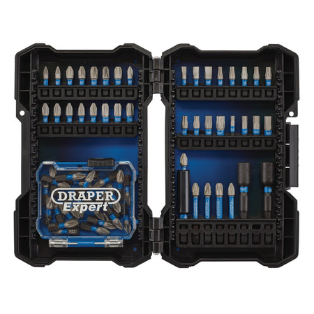 Draper Expert Impact Screwdriver Bit Set, 1/4" Hex (65 Piece) : Model No. IMBH65
