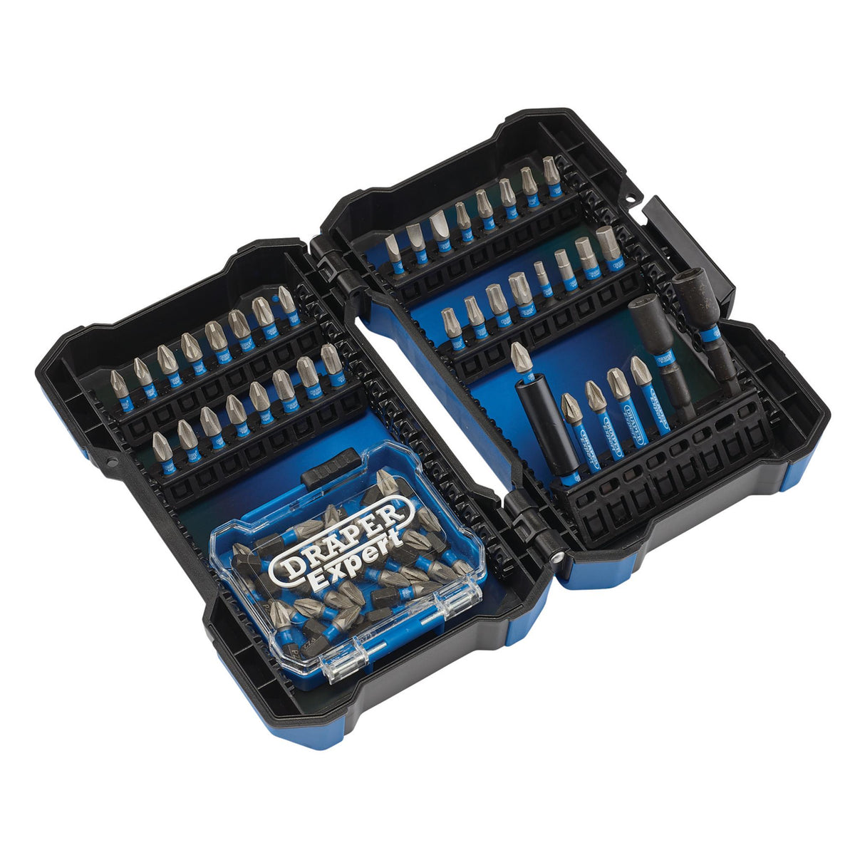 Draper Expert Impact Screwdriver Bit Set, 1/4" Hex (65 Piece) : Model No. IMBH65