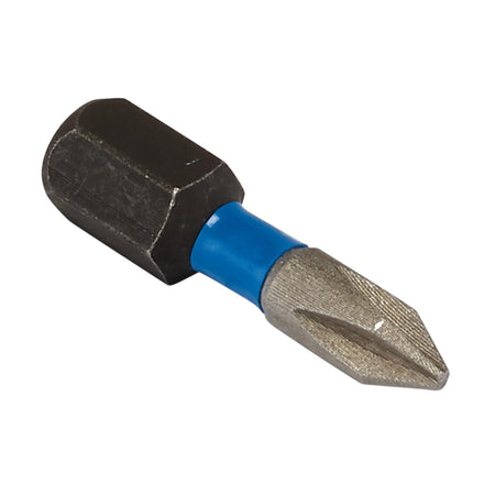 Draper Expert Cross Slot/PH Type Impact Screwdriver Bits, No.1 x 25mm, 1/4" Hex (Pack of 5) : Model No. IMBH/PH25/5
