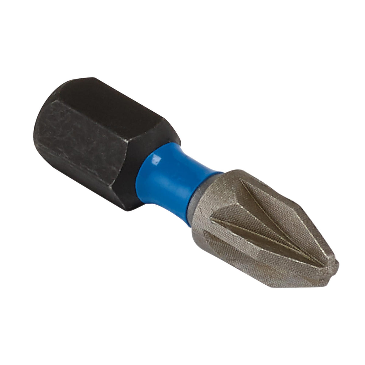Draper Expert PZ-Type Impact Screwdriver Bits, No.2 x 25mm, 1/4" Hex (Pack of 5) : Model No. IMBH/PZ25/5