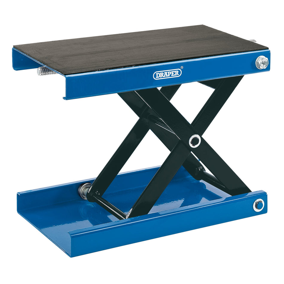 DRAPER 450kg Motorcycle Scissor Stand with Pad: Model No.MCPL1
