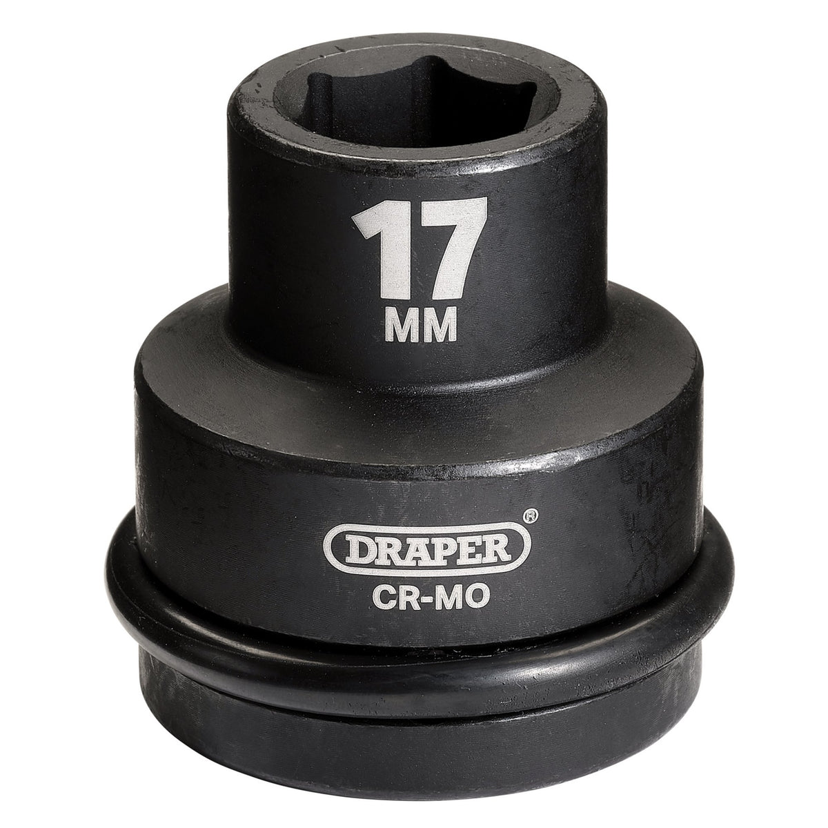 DRAPER Expert 17mm 3/4in. Square Drive Hi-Torq ; 6 Point Impact Socket: Model No.419-MM