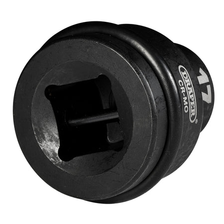 DRAPER Expert 17mm 3/4in. Square Drive Hi-Torq ; 6 Point Impact Socket: Model No.419-MM