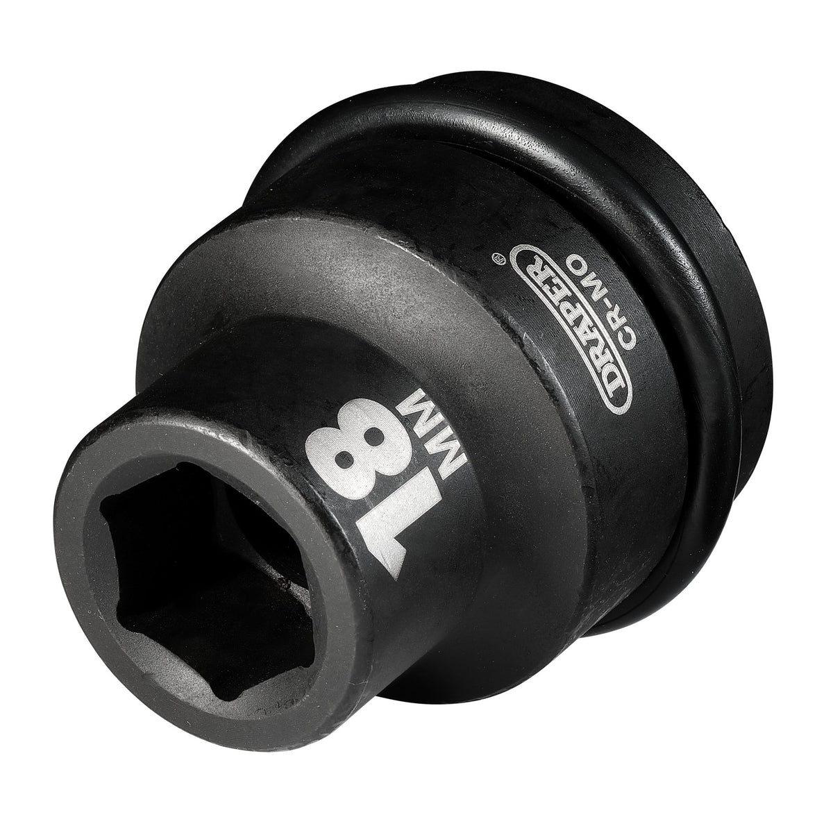 DRAPER Expert 18mm 3/4in. Square Drive Hi-Torq ; 6 Point Impact Socket: Model No.419-MM
