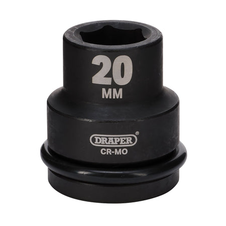 DRAPER Expert 20mm 3/4in. Square Drive Hi-Torq ; 6 Point Impact Socket: Model No.419-MM