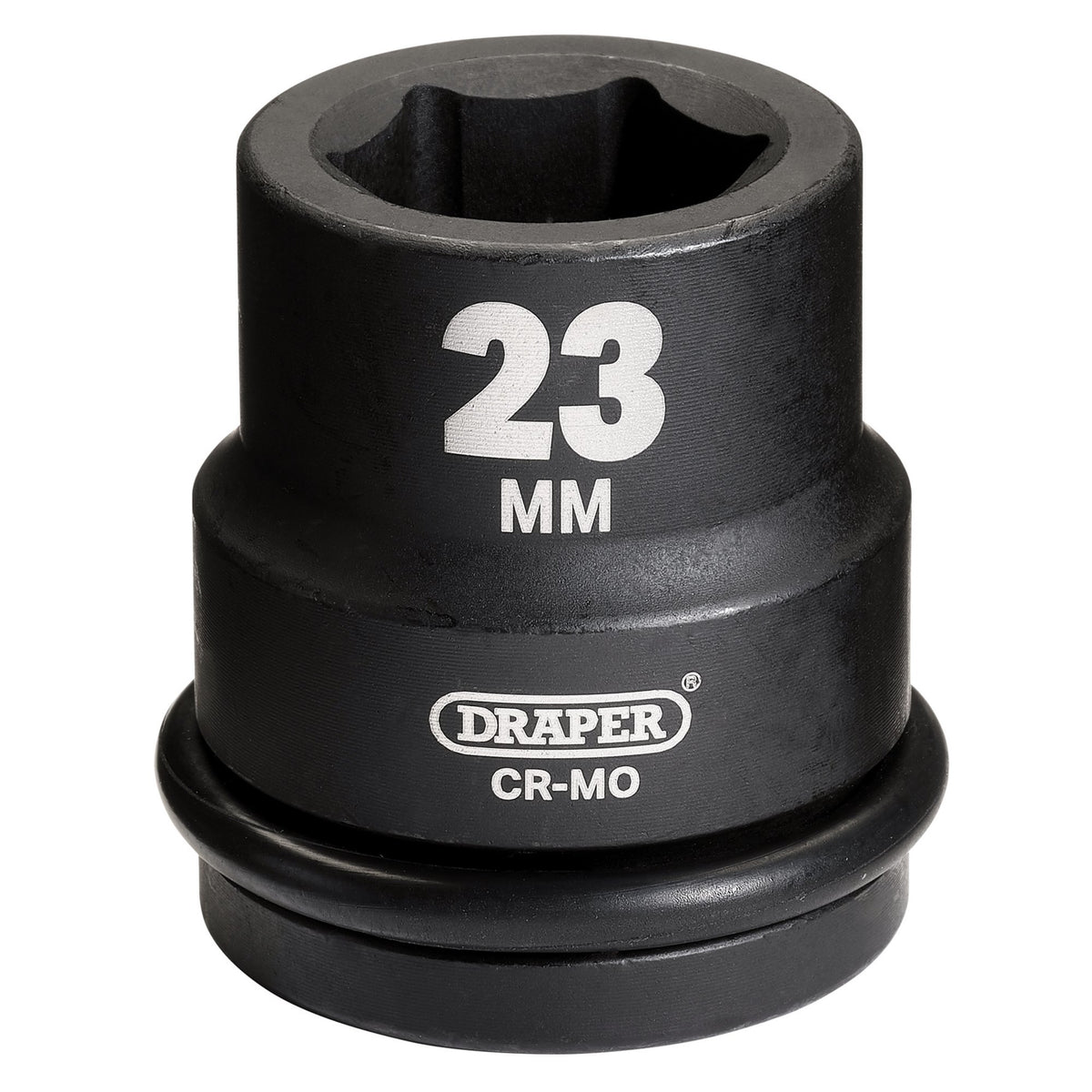 DRAPER Expert 23mm 3/4in. Square Drive Hi-Torq ; 6 Point Impact Socket: Model No.419-MM