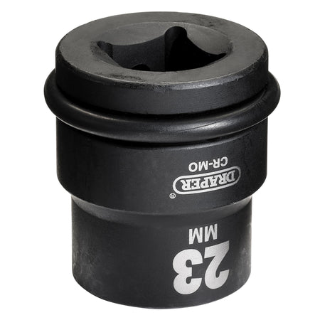 DRAPER Expert 23mm 3/4in. Square Drive Hi-Torq ; 6 Point Impact Socket: Model No.419-MM