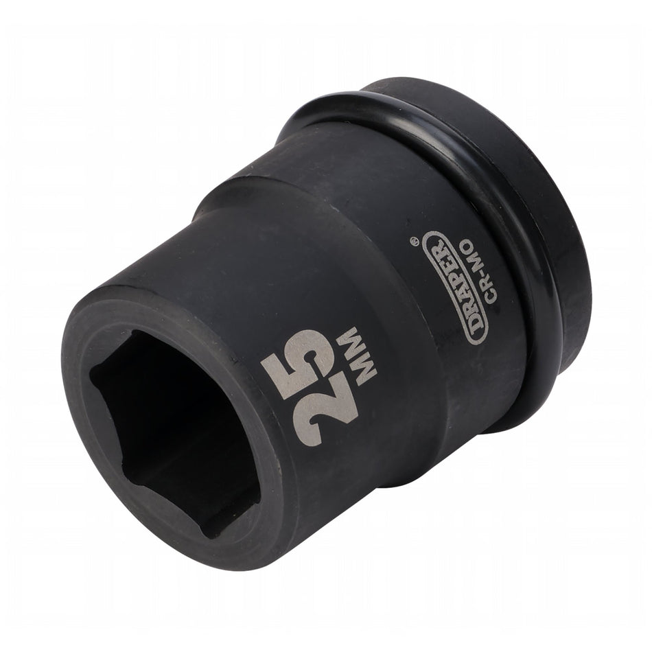 DRAPER Expert 25mm 3/4in. Square Drive Hi-Torq ; 6 Point Impact Socket: Model No.419-MM
