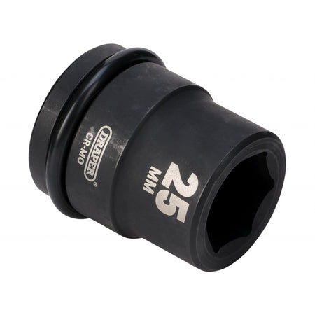 DRAPER Expert 25mm 3/4in. Square Drive Hi-Torq ; 6 Point Impact Socket: Model No.419-MM