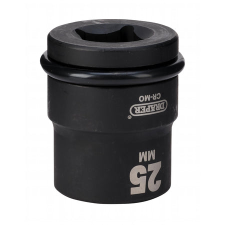DRAPER Expert 25mm 3/4in. Square Drive Hi-Torq ; 6 Point Impact Socket: Model No.419-MM