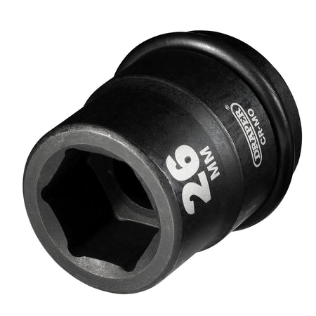 DRAPER Expert 26mm 3/4in. Square Drive Hi-Torq ; 6 Point Impact Socket: Model No.419-MM