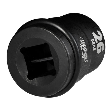 DRAPER Expert 26mm 3/4in. Square Drive Hi-Torq ; 6 Point Impact Socket: Model No.419-MM