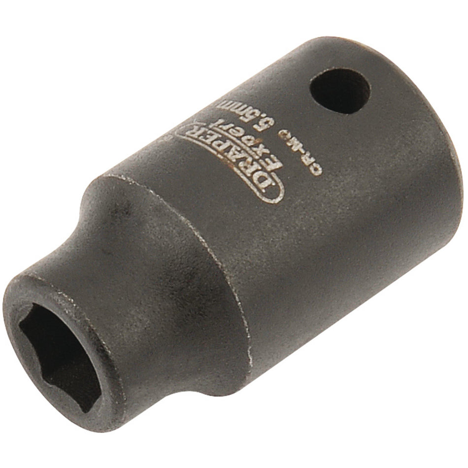DRAPER Expert 5.5mm 1/4in. Square Drive Hi-Torq ; 6 Point Impact Socket: Model No.406-MM