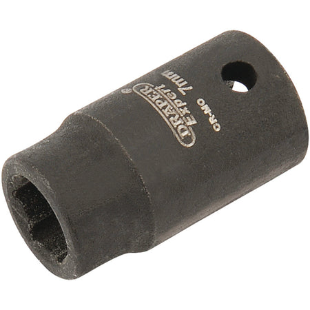 DRAPER Expert 7mm 1/4in. Square Drive Hi-Torq ; 6 Point Impact Socket: Model No.406-MM