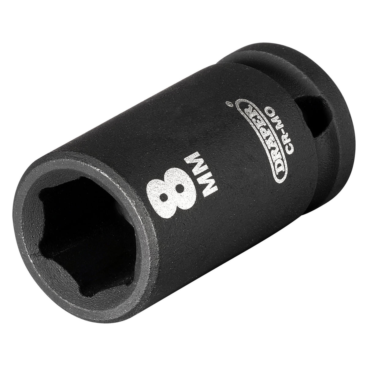 DRAPER Expert 8mm 1/4in. Square Drive Hi-Torq ; 6 Point Impact Socket: Model No.406-MM