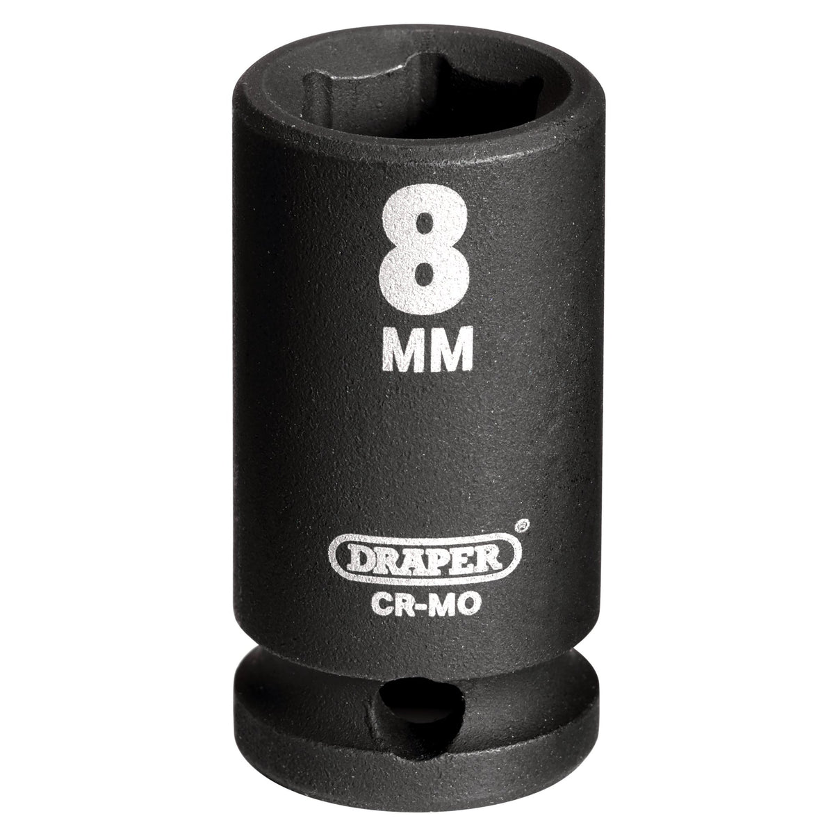 DRAPER Expert 8mm 1/4in. Square Drive Hi-Torq ; 6 Point Impact Socket: Model No.406-MM