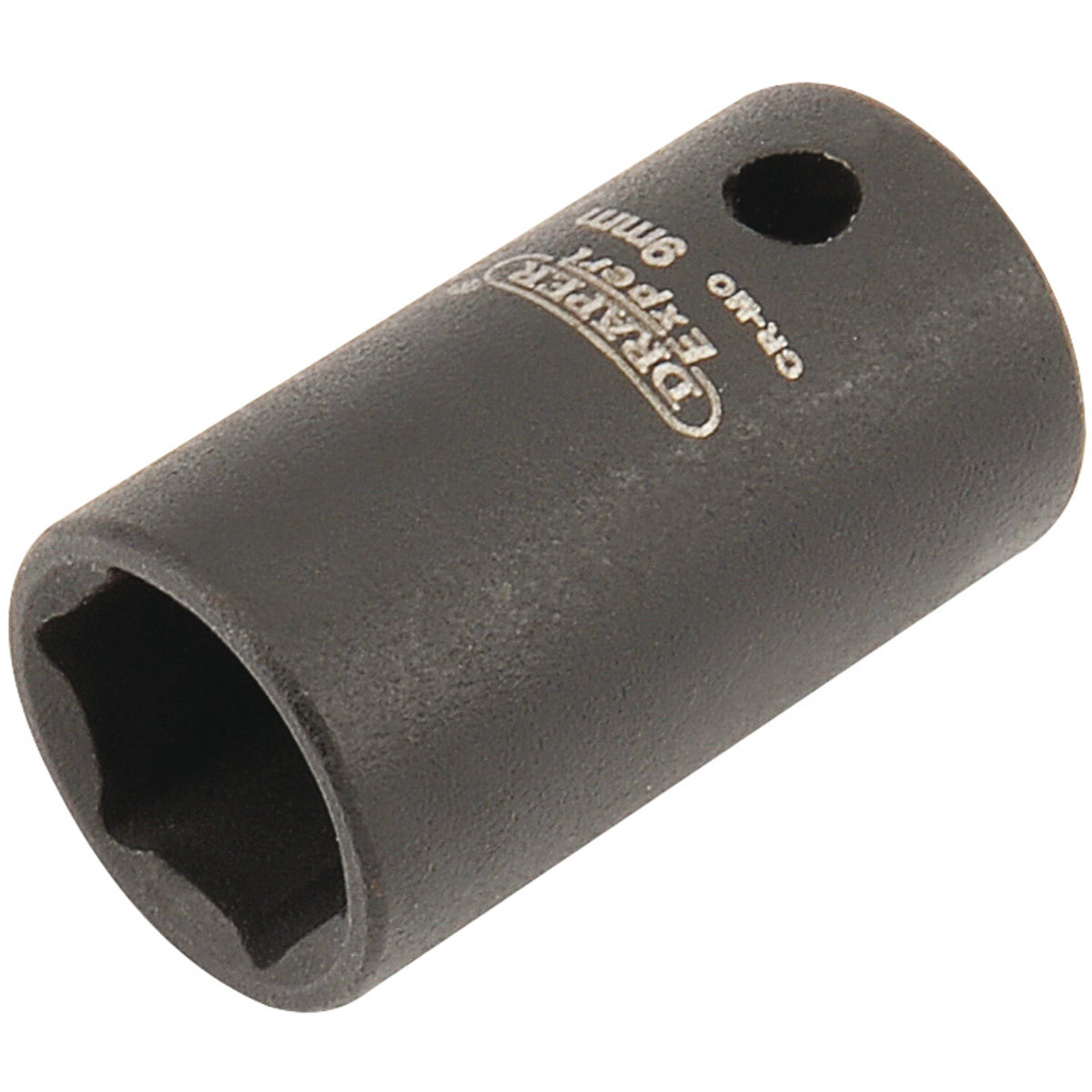 DRAPER Expert 9mm 1/4in. Square Drive Hi-Torq ; 6 Point Impact Socket: Model No.406-MM