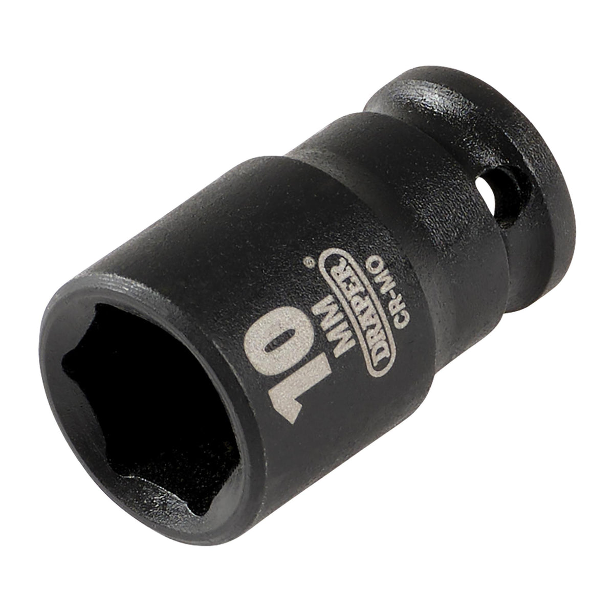 DRAPER Expert 10mm 1/4in. Square Drive Hi-Torq ; 6 Point Impact Socket: Model No.406-MM
