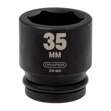 DRAPER Expert 35mm 3/4in. Square Drive Hi-Torq ; 6 Point Impact Socket: Model No.419-MM