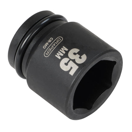 DRAPER Expert 35mm 3/4in. Square Drive Hi-Torq ; 6 Point Impact Socket: Model No.419-MM