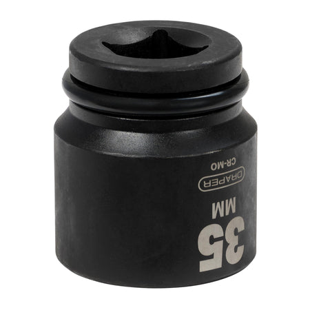 DRAPER Expert 35mm 3/4in. Square Drive Hi-Torq ; 6 Point Impact Socket: Model No.419-MM