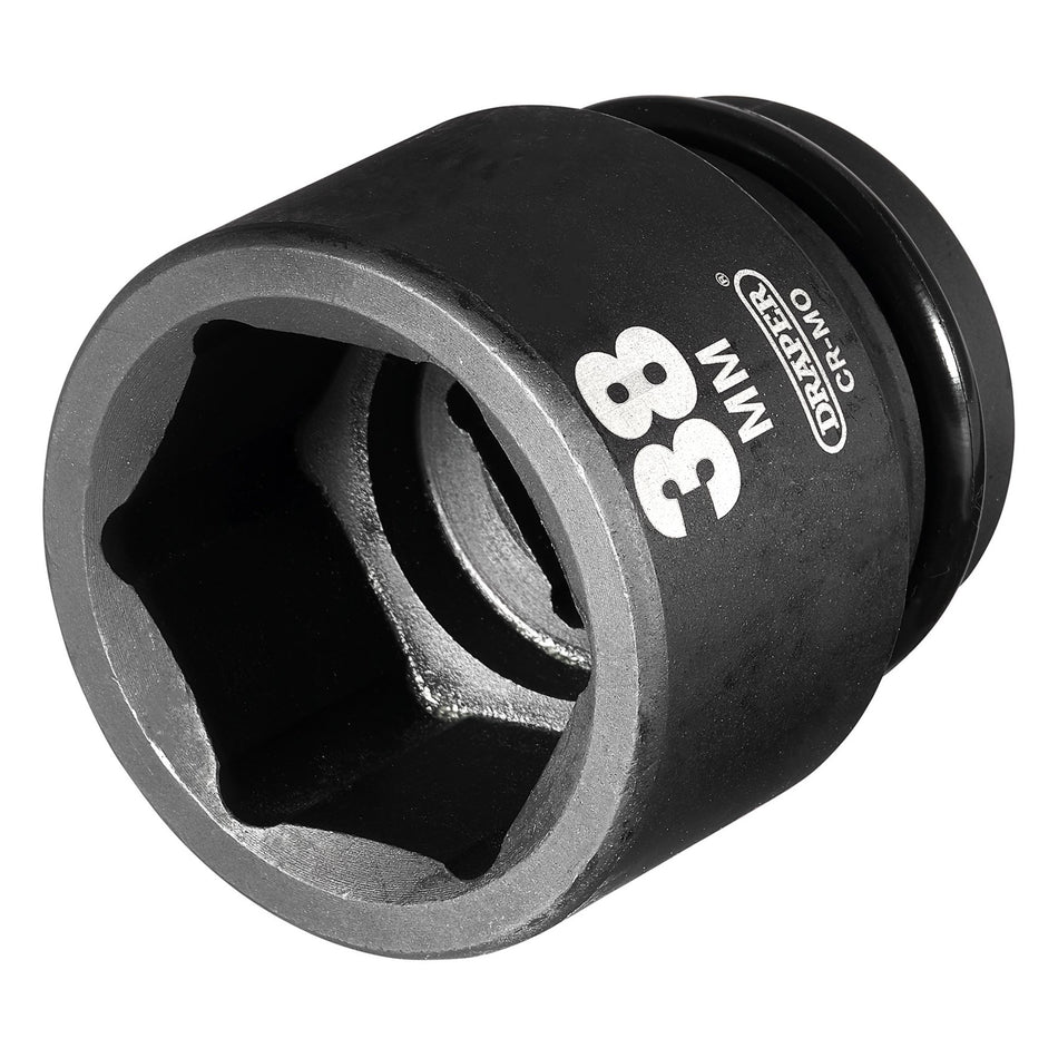 DRAPER Expert 38mm 3/4in. Square Drive Hi-Torq ; 6 Point Impact Socket: Model No.419-MM