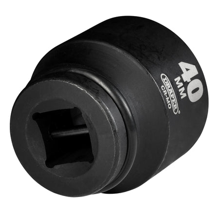 DRAPER Expert 40mm 3/4in. Square Drive Hi-Torq ; 6 Point Impact Socket: Model No.419-MM