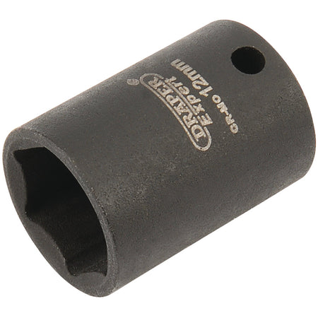 DRAPER Expert 12mm 1/4in. Square Drive Hi-Torq ; 6 Point Impact Socket: Model No.406-MM