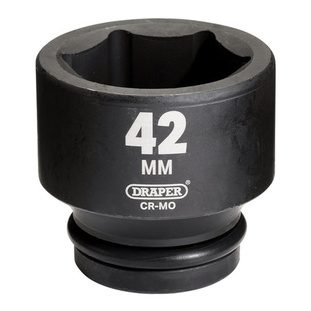 DRAPER Expert 42mm 3/4in. Square Drive Hi-Torq ; 6 Point Impact Socket: Model No.419-MM