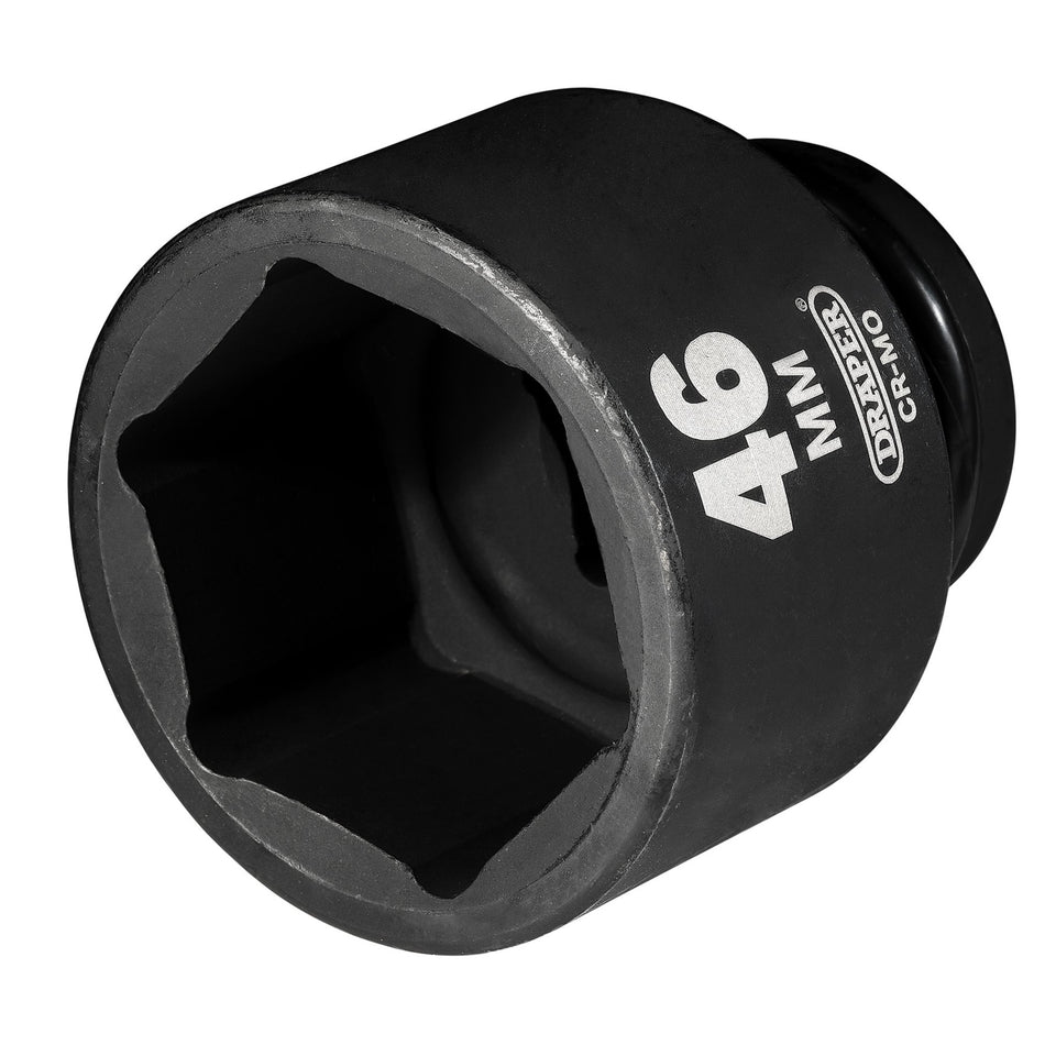 DRAPER Expert 46mm 3/4in. Square Drive Hi-Torq ; 6 Point Impact Socket: Model No.419-MM
