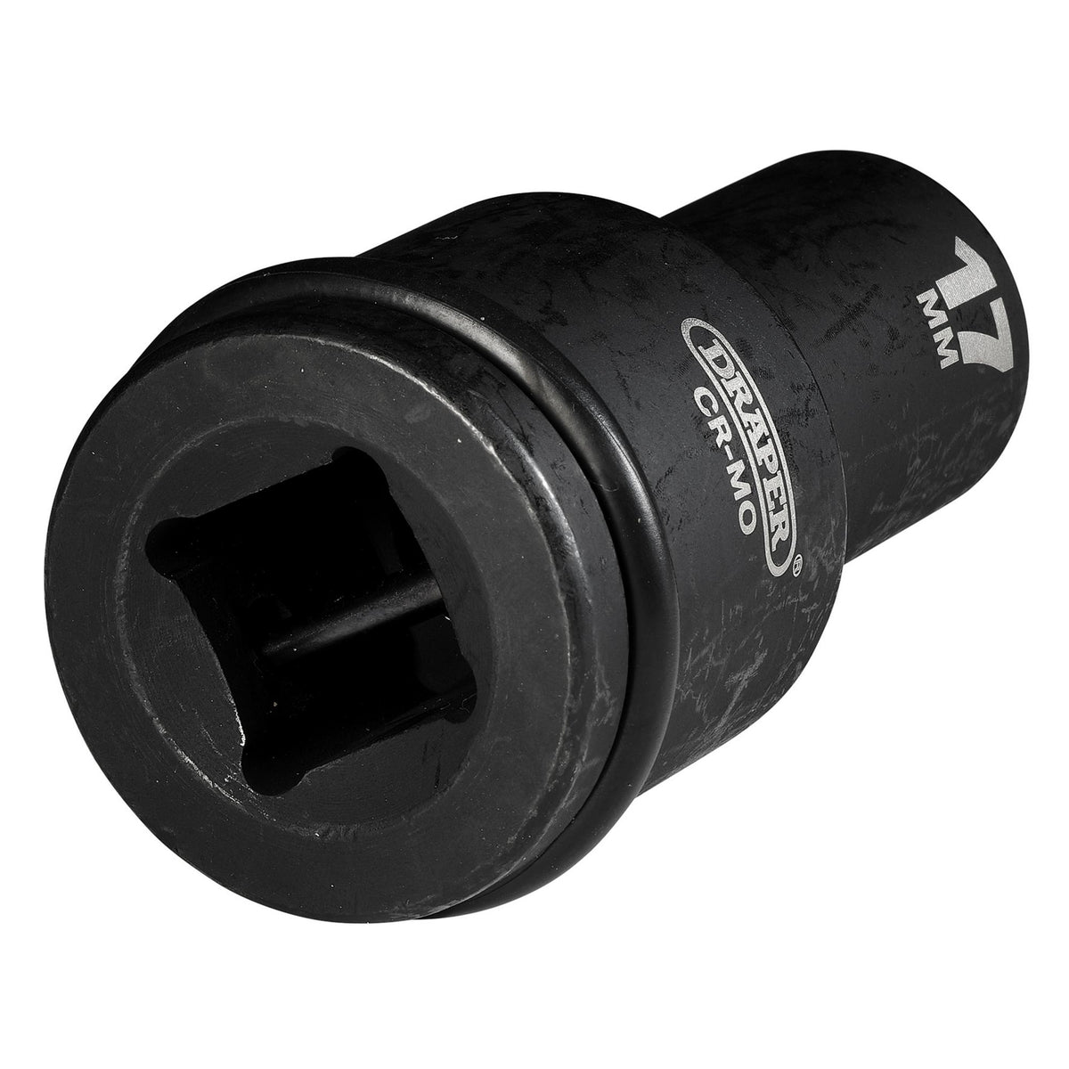 DRAPER Expert 17mm 3/4in. Square Drive Hi-Torq ; 6 Point Deep Impact Socket: Model No.419D-MM