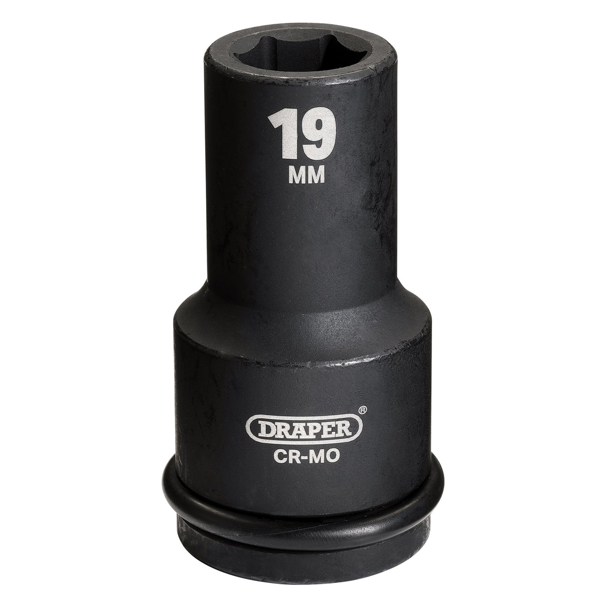 DRAPER Expert 19mm 3/4in. Square Drive Hi-Torq ; 6 Point Deep Impact Socket: Model No.419D-MM