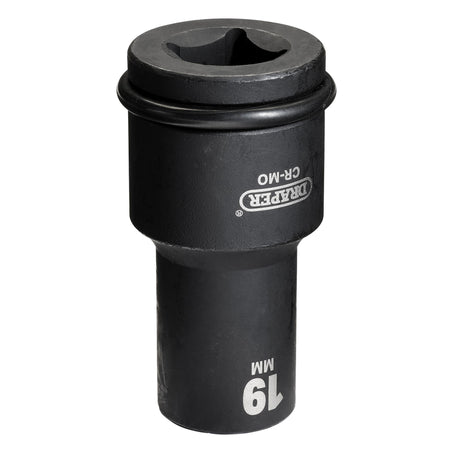 DRAPER Expert 19mm 3/4in. Square Drive Hi-Torq ; 6 Point Deep Impact Socket: Model No.419D-MM