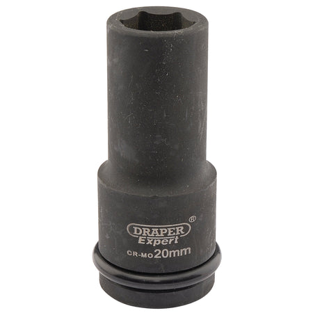 DRAPER Expert 20mm 3/4in. Square Drive Hi-Torq ; 6 Point Deep Impact Socket: Model No.419D-MM