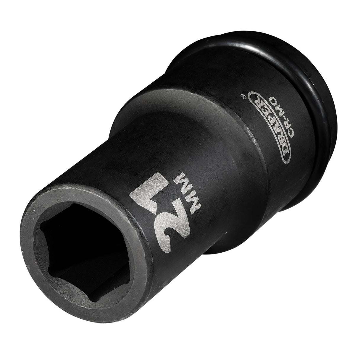 DRAPER Expert 21mm 3/4in. Square Drive Hi-Torq ; 6 Point Deep Impact Socket: Model No.419D-MM
