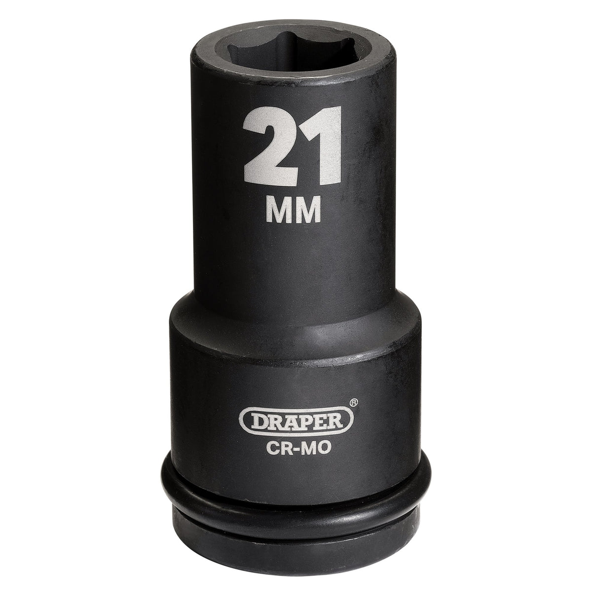 DRAPER Expert 21mm 3/4in. Square Drive Hi-Torq ; 6 Point Deep Impact Socket: Model No.419D-MM