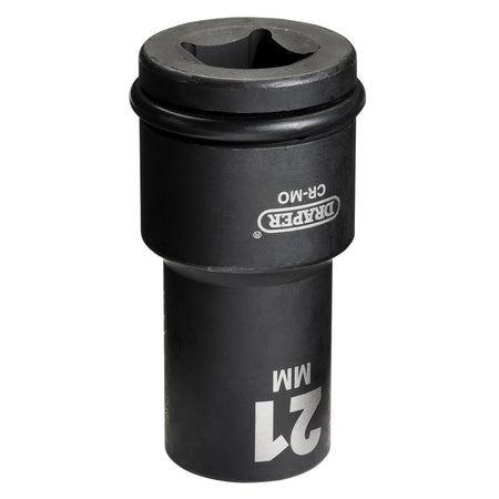 DRAPER Expert 21mm 3/4in. Square Drive Hi-Torq ; 6 Point Deep Impact Socket: Model No.419D-MM