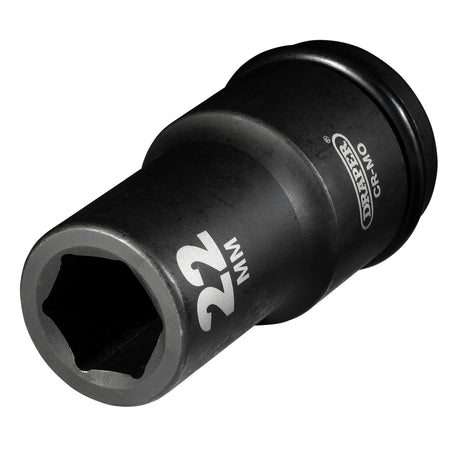DRAPER Expert 22mm 3/4in. Square Drive Hi-Torq ; 6 Point Deep Impact Socket: Model No.419D-MM