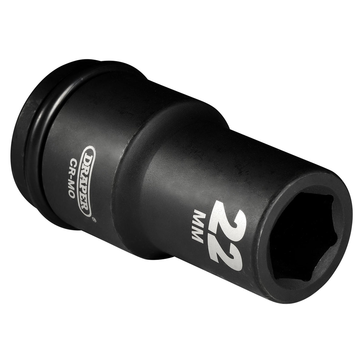 DRAPER Expert 22mm 3/4in. Square Drive Hi-Torq ; 6 Point Deep Impact Socket: Model No.419D-MM