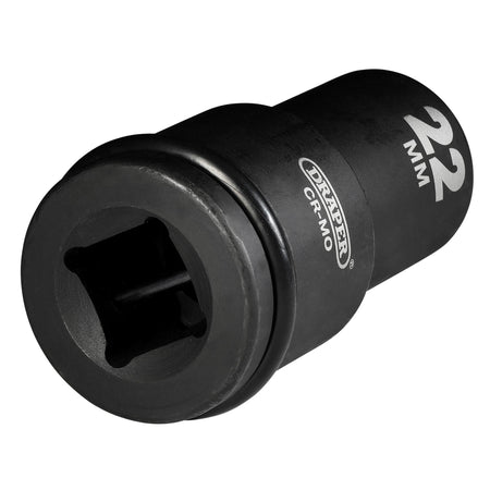 DRAPER Expert 22mm 3/4in. Square Drive Hi-Torq ; 6 Point Deep Impact Socket: Model No.419D-MM