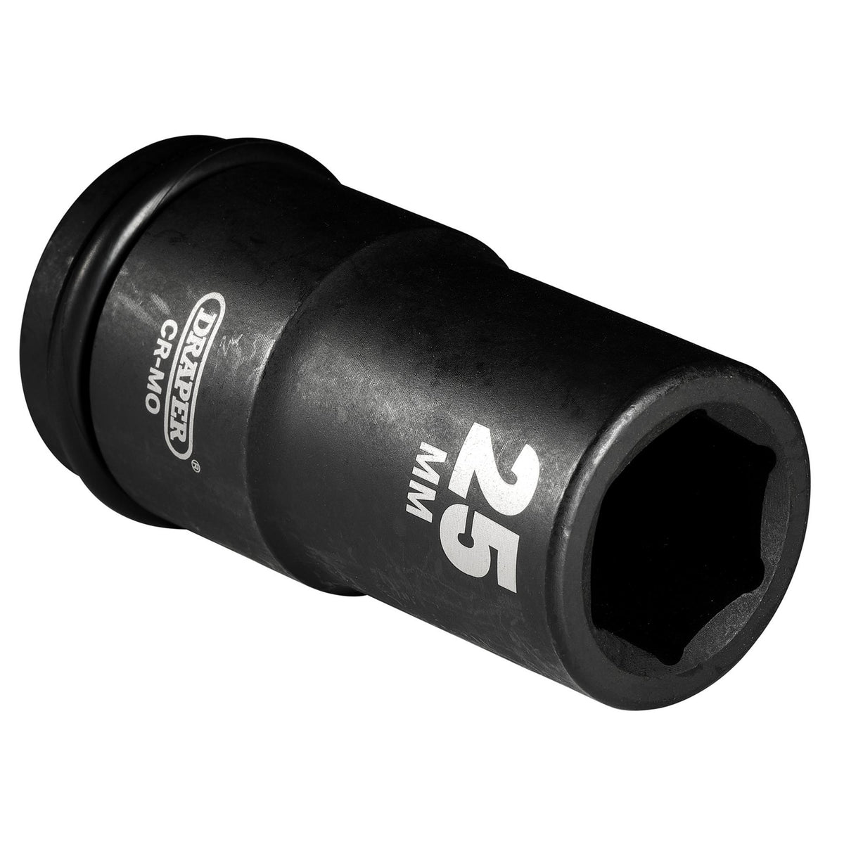 DRAPER Expert 25mm 3/4in. Square Drive Hi-Torq ; 6 Point Deep Impact Socket: Model No.419D-MM