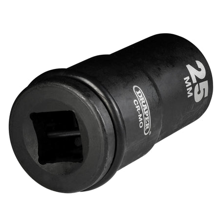 DRAPER Expert 25mm 3/4in. Square Drive Hi-Torq ; 6 Point Deep Impact Socket: Model No.419D-MM