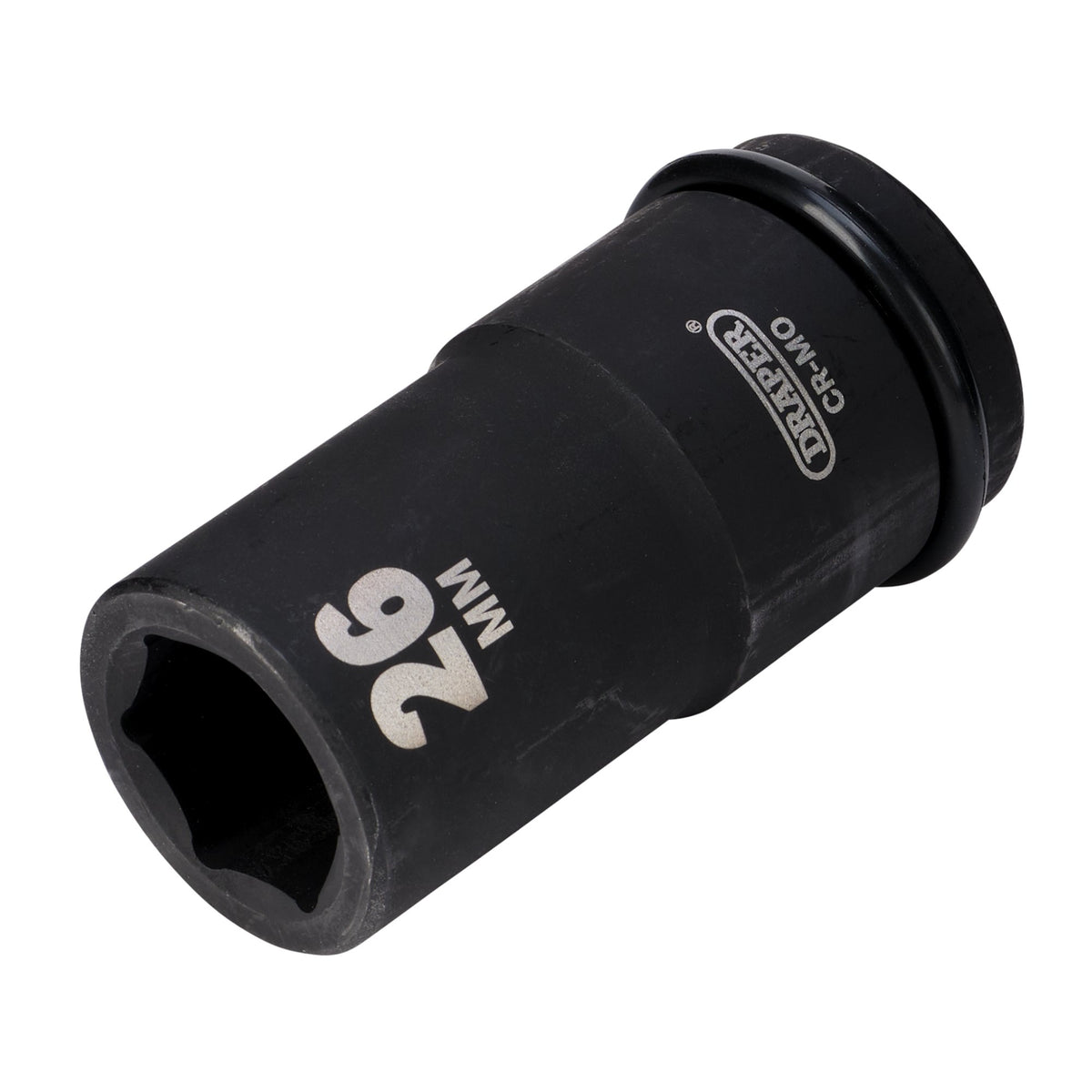 DRAPER Expert 26mm 3/4in. Square Drive Hi-Torq ; 6 Point Deep Impact Socket: Model No.419D-MM