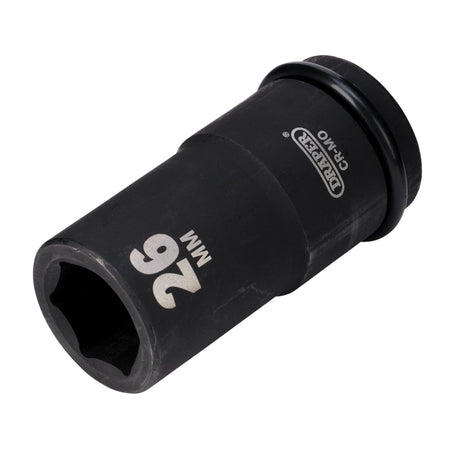 DRAPER Expert 26mm 3/4in. Square Drive Hi-Torq ; 6 Point Deep Impact Socket: Model No.419D-MM