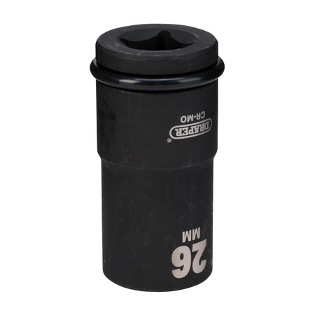 DRAPER Expert 26mm 3/4in. Square Drive Hi-Torq ; 6 Point Deep Impact Socket: Model No.419D-MM